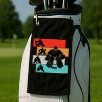 Ice Hockey Goalie Hockey Player Golf Towel thumb 2