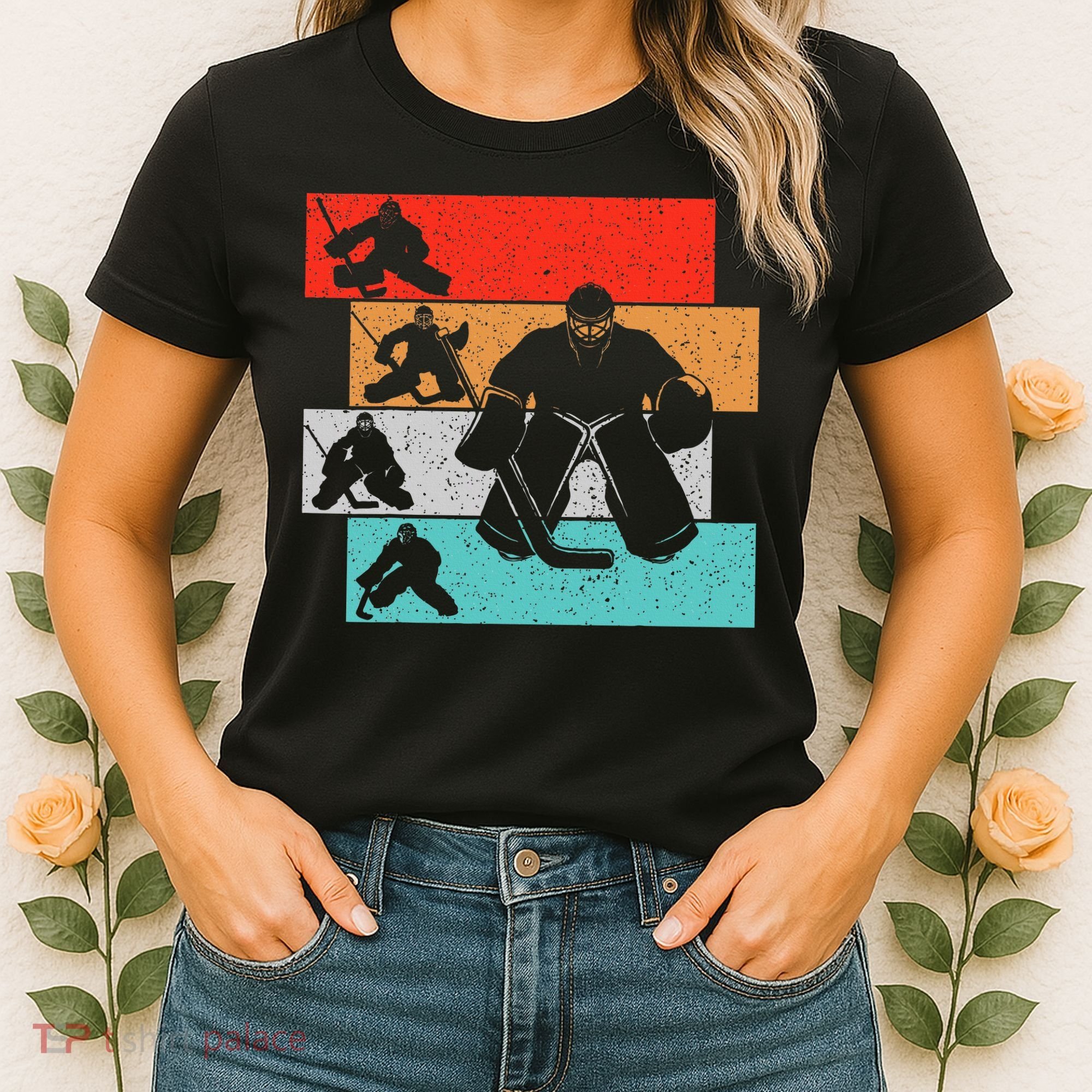 Ice Hockey Goalie Hockey Player Women's T-Shirt