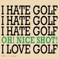 I Hate Golf Oh Nice Shot I Love Golf Humor Tote Bag thumb 4