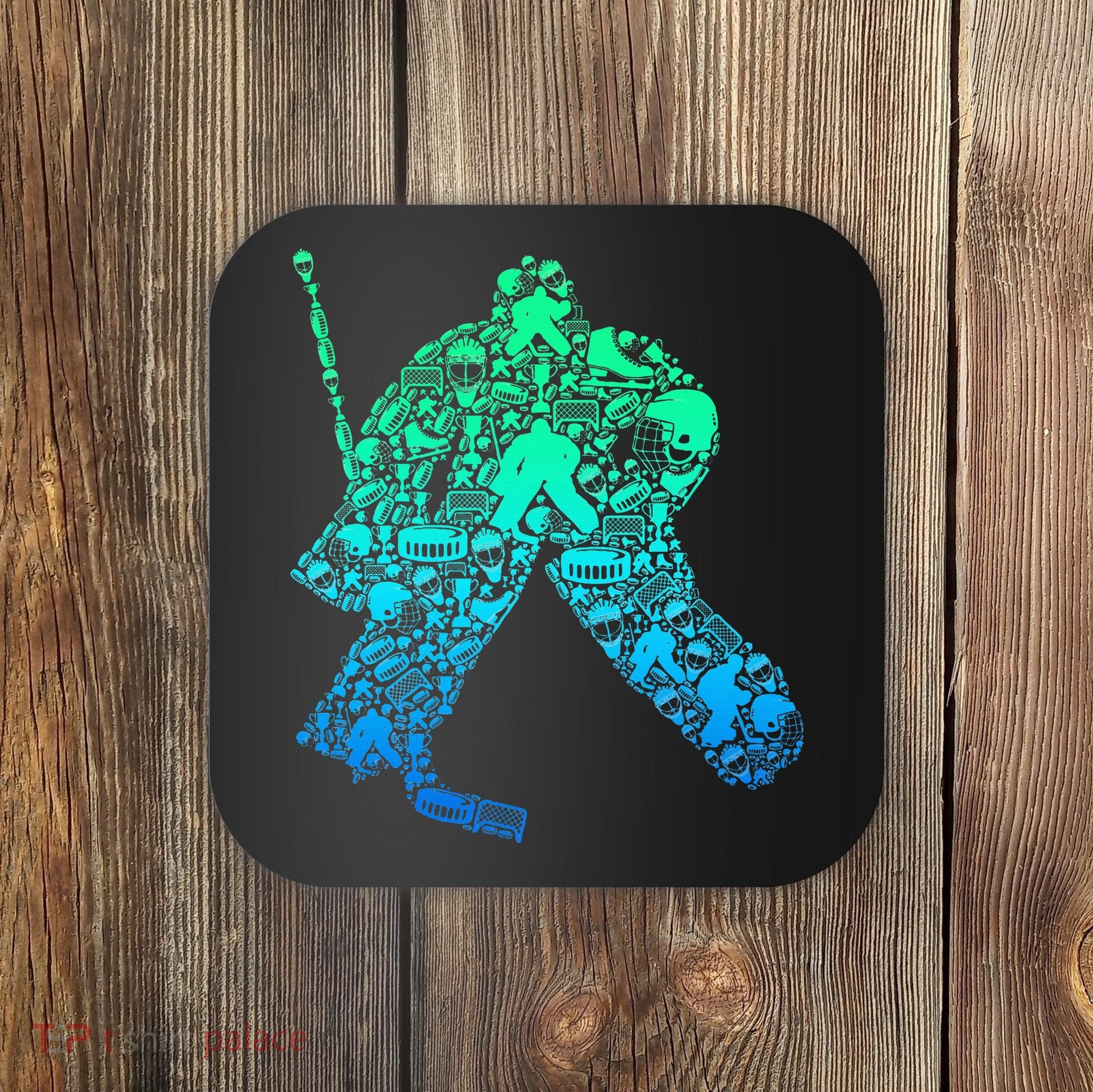 Ice Hockey Goalie Hockey Player Coaster