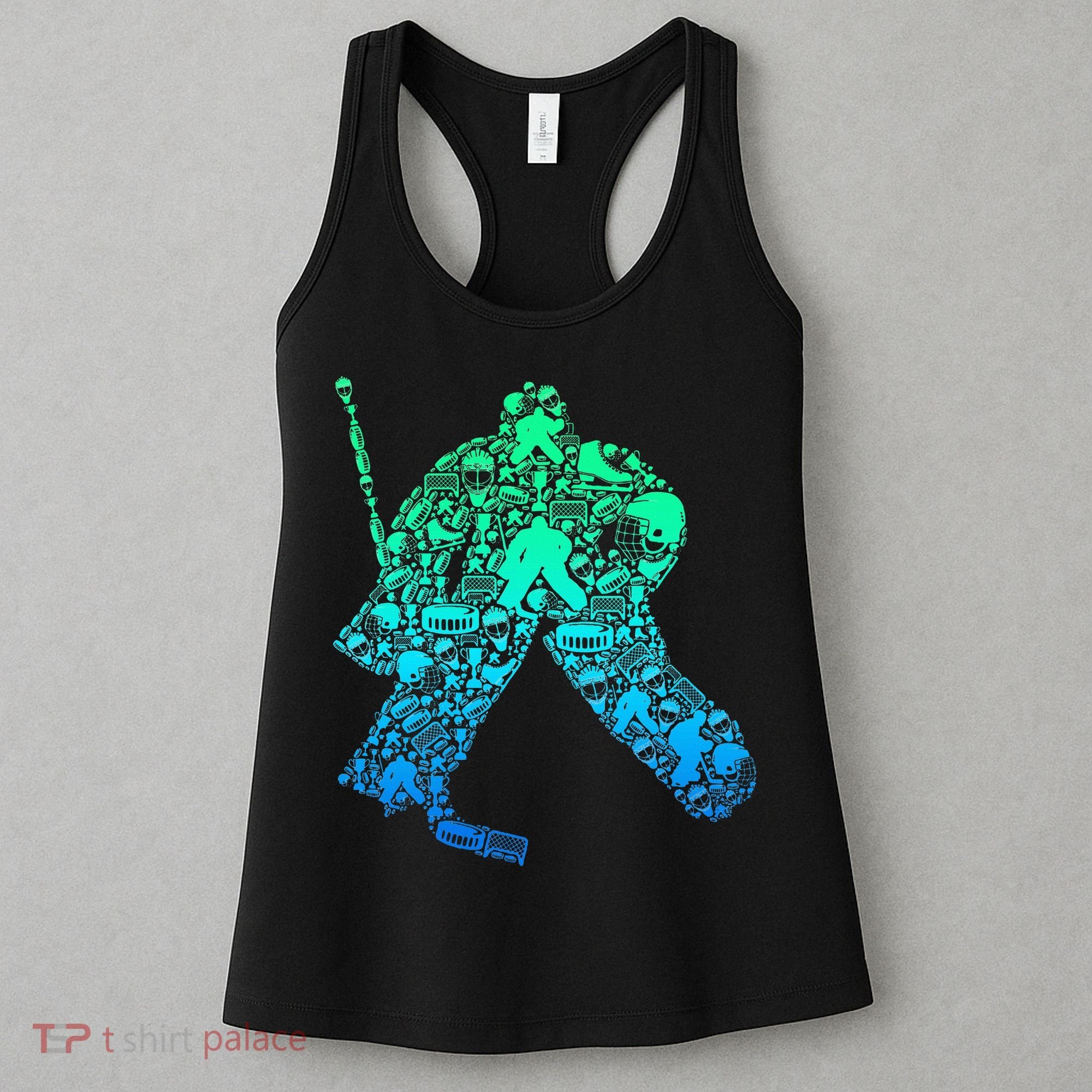 Ice Hockey Goalie Hockey Player Women's Tank Top
