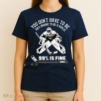 Ice Hockey Goalkeeper Goaltender - Ice Hockey Goalie T-Shirt thumb 4
