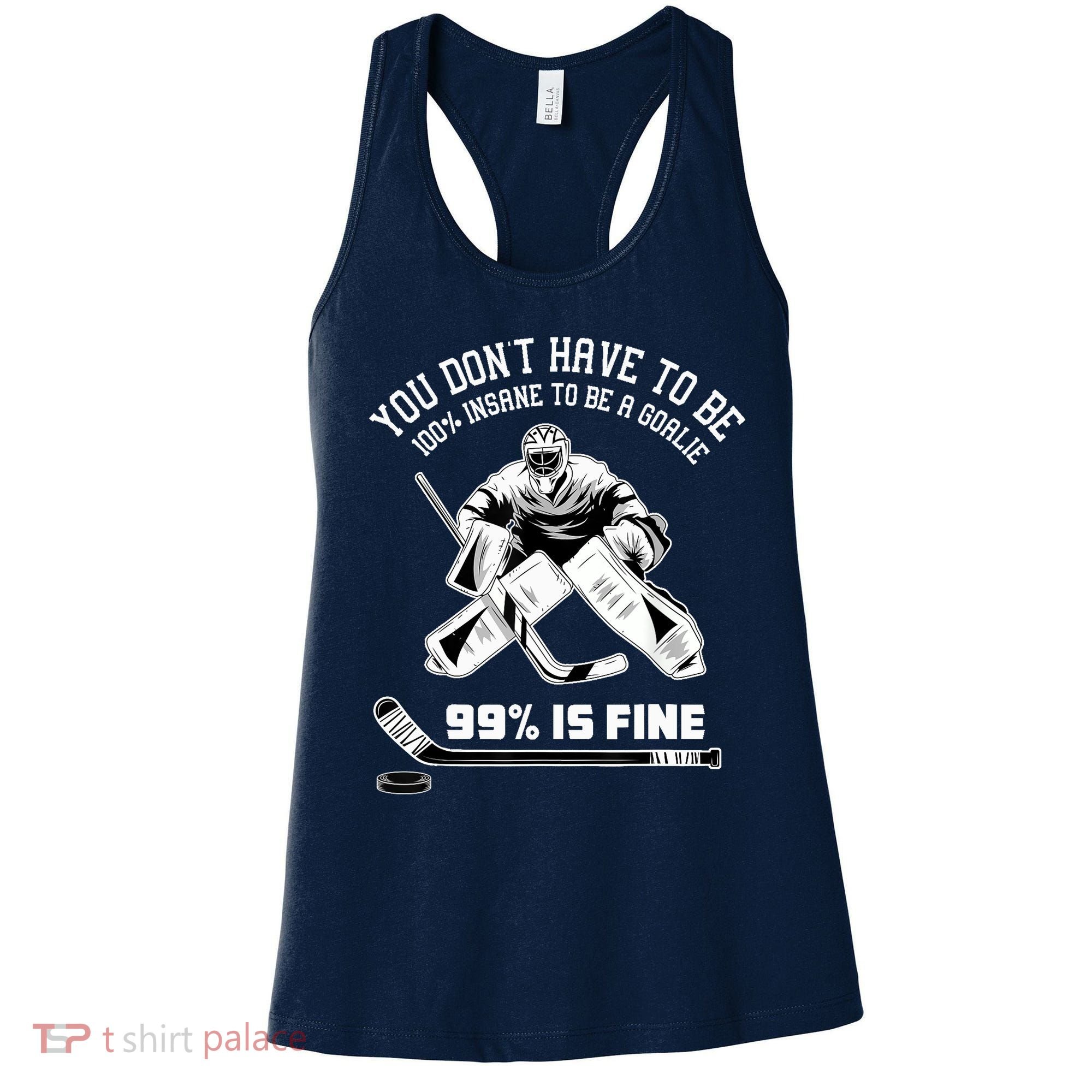 Ice Hockey Goalkeeper Goaltender - Ice Hockey Goalie Women's Tank Top