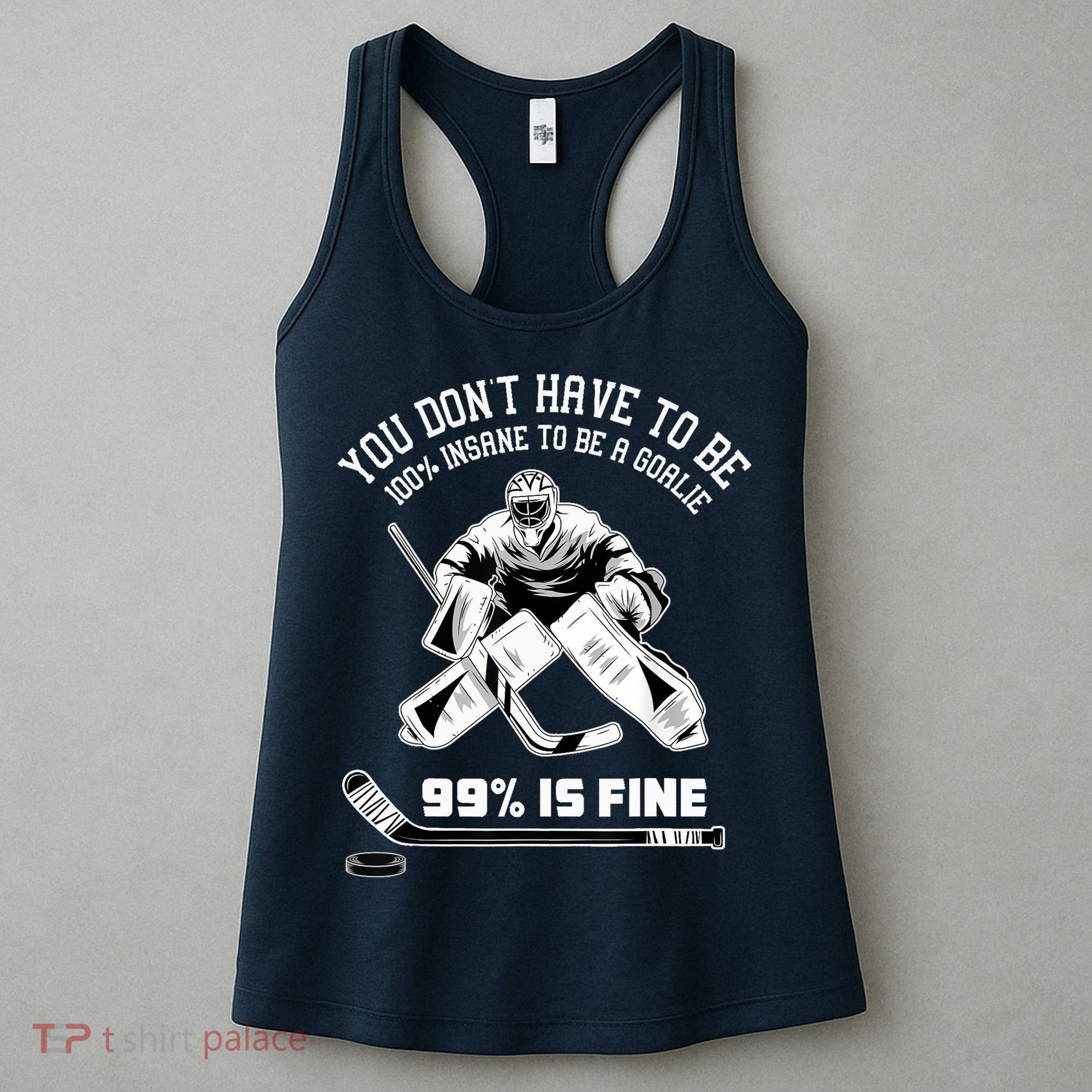 Ice Hockey Goalkeeper Goaltender - Ice Hockey Goalie Women's Tank Top