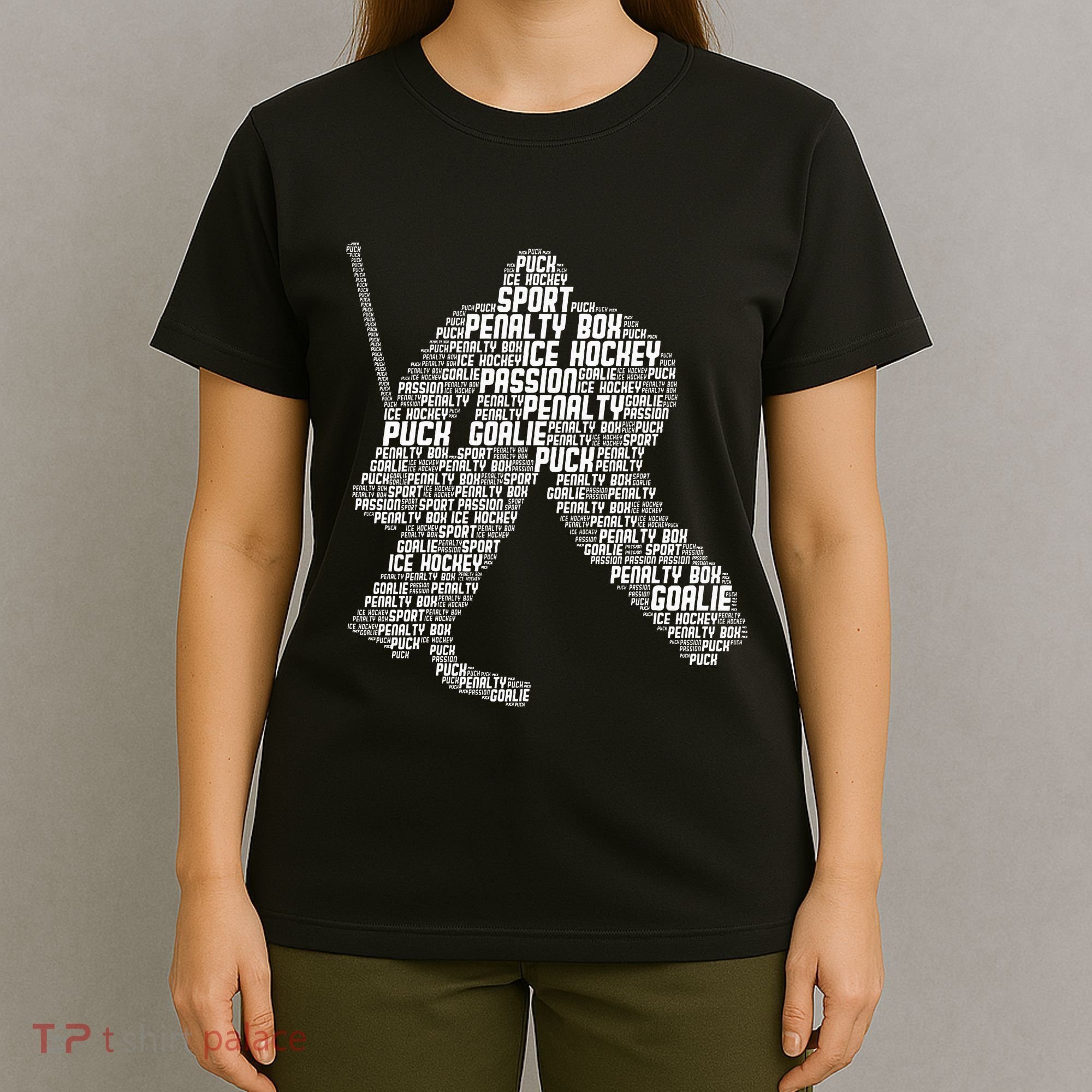 Ice Hockey Goalie Hockey T-Shirt