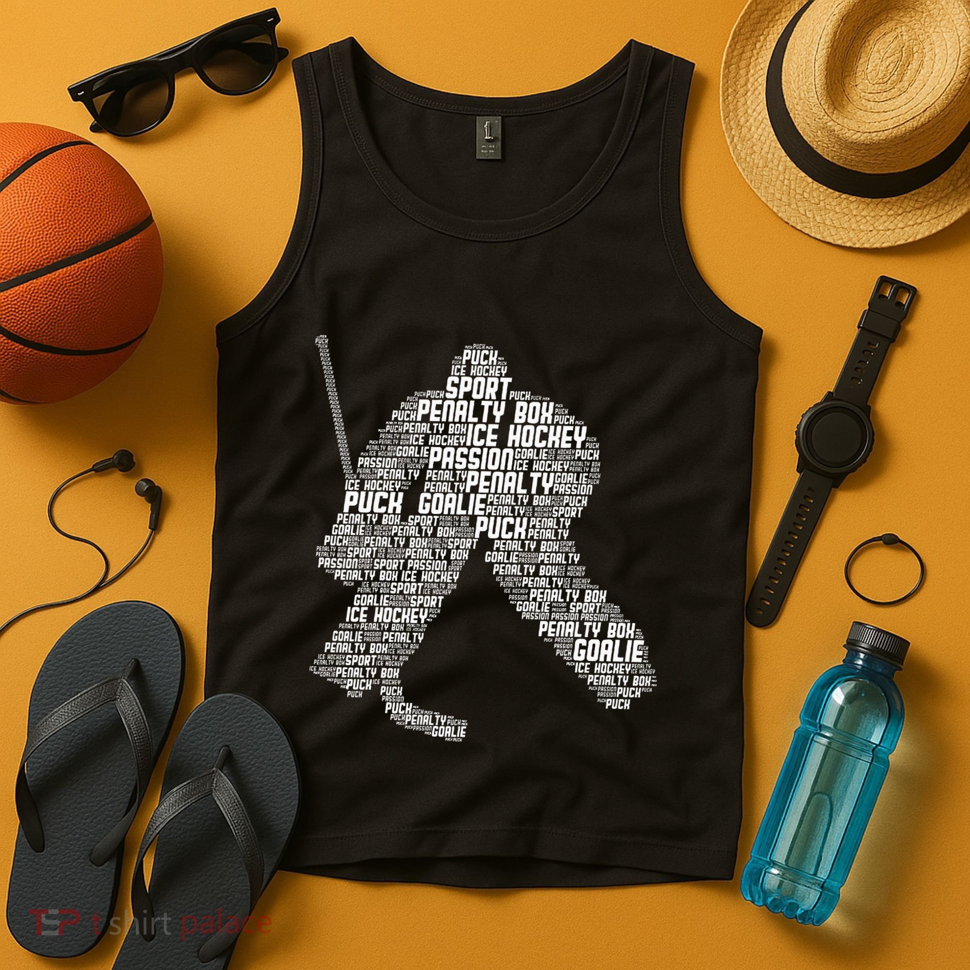 Ice Hockey Goalie Hockey Tank Top