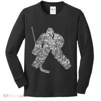 Ice Hockey Goalie Hockey Kids Long Sleeve Shirt thumb 0
