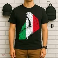 Italy Hand Gesture Italia Italian Flag Pride Funny T-Shirt thumb 6