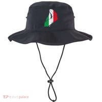 Italy Hand Gesture Italia Italian Flag Pride Funny Bucket Hat thumb 0