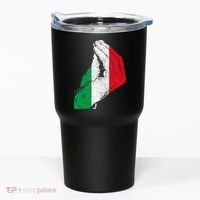 Italy Hand Gesture Italia Italian Flag Pride Funny Tumbler thumb 0