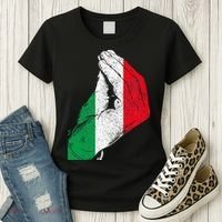 Italy Hand Gesture Italia Italian Flag Pride Funny Women's T-Shirt thumb 3