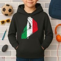 Italy Hand Gesture Italia Italian Flag Pride Funny Kids Hoodie thumb 2
