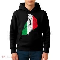 Italy Hand Gesture Italia Italian Flag Pride Funny Kids Hoodie thumb 4