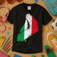 Italy Hand Gesture Italia Italian Flag Pride Funny Kids T-Shirt thumb 3