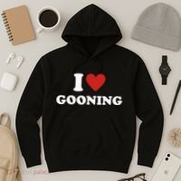 I Heart Gooning I Love Gooning Hoodie thumb 3