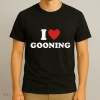 I Heart Gooning I Love Gooning T-Shirt thumb 3
