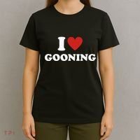 I Heart Gooning I Love Gooning T-Shirt thumb 4