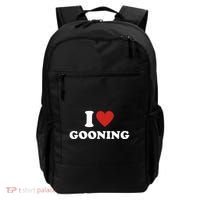 I Heart Gooning I Love Gooning Backpack thumb 0