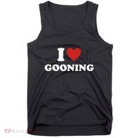 I Heart Gooning I Love Gooning Tank Top thumb 0