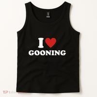 I Heart Gooning I Love Gooning Tank Top thumb 2