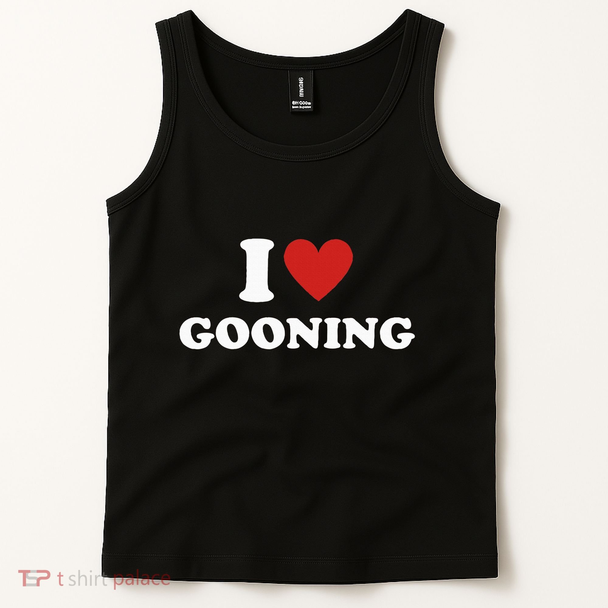 I Heart Gooning I Love Gooning Tank Top