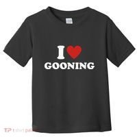 I Heart Gooning I Love Gooning Toddler T-Shirt thumb 0