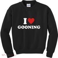 I Heart Gooning I Love Gooning Kids Sweatshirt thumb 0
