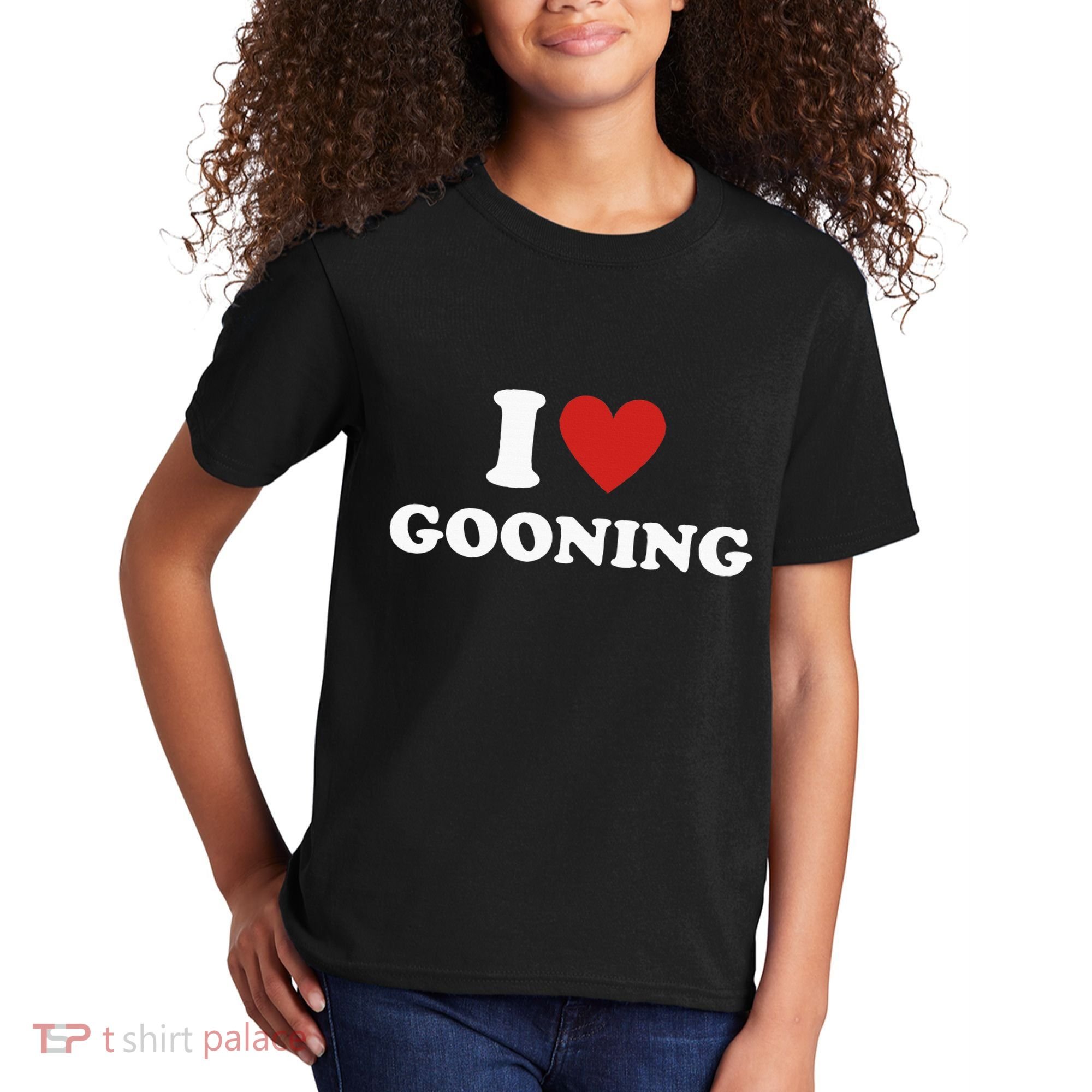 I Heart Gooning I Love Gooning Kids T-Shirt
