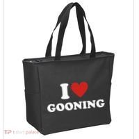 I Heart Gooning I Love Gooning Tote Bag thumb 2