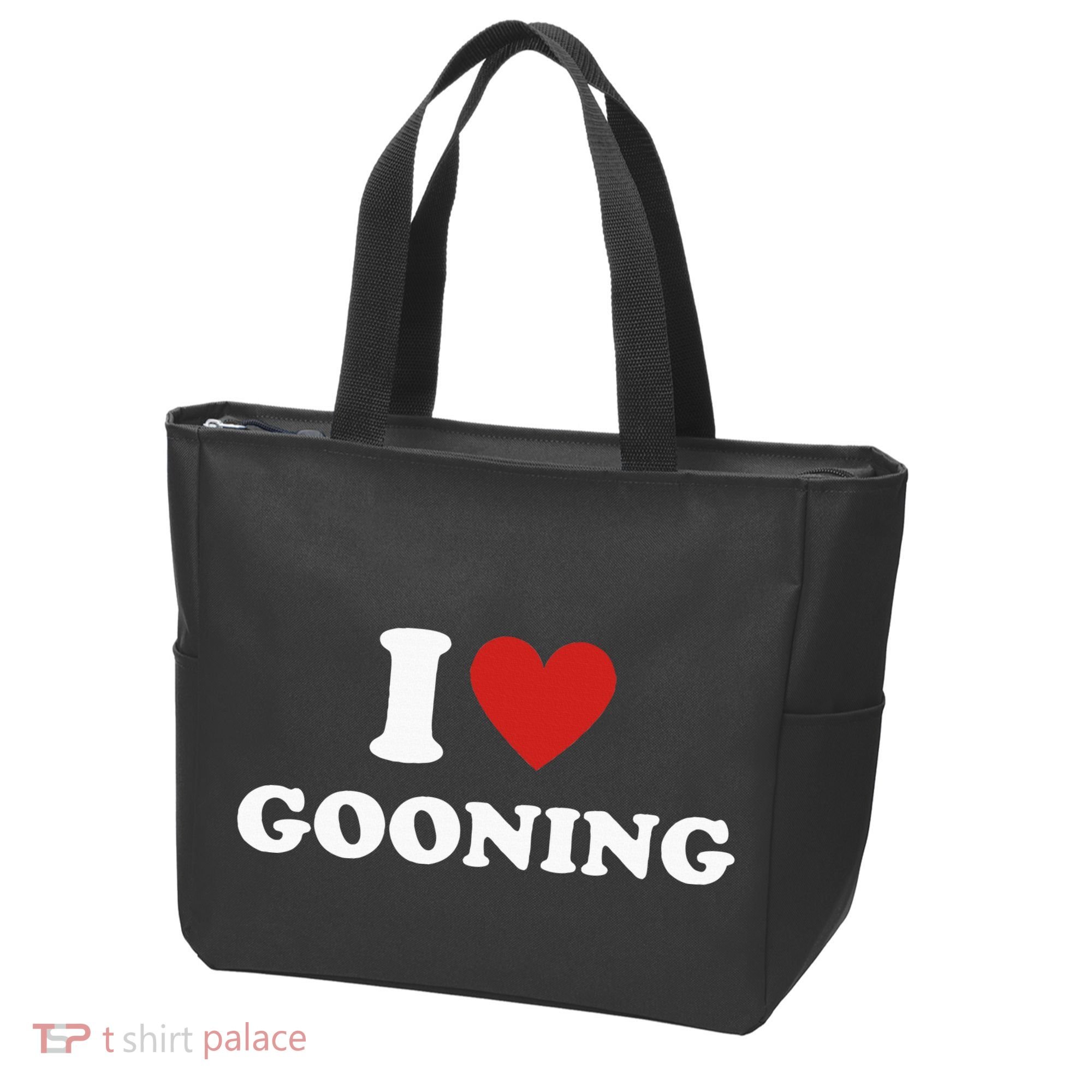 I Heart Gooning I Love Gooning Tote Bag