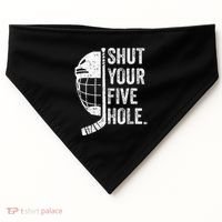 Ice Hockey Goalie USA-Made Doggie Bandana thumb 0