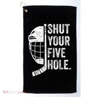 Ice Hockey Goalie Golf Towel thumb 0
