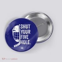 Ice Hockey Goalie Button thumb 0