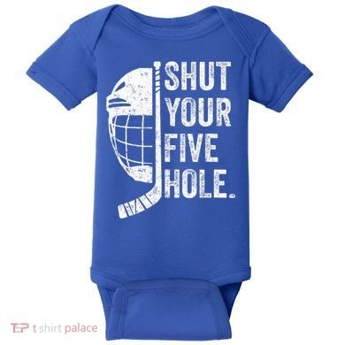 Ice Hockey Goalie Baby Bodysuit