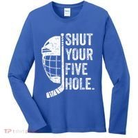 Ice Hockey Goalie Women's Long Sleeve Shirt thumb 0