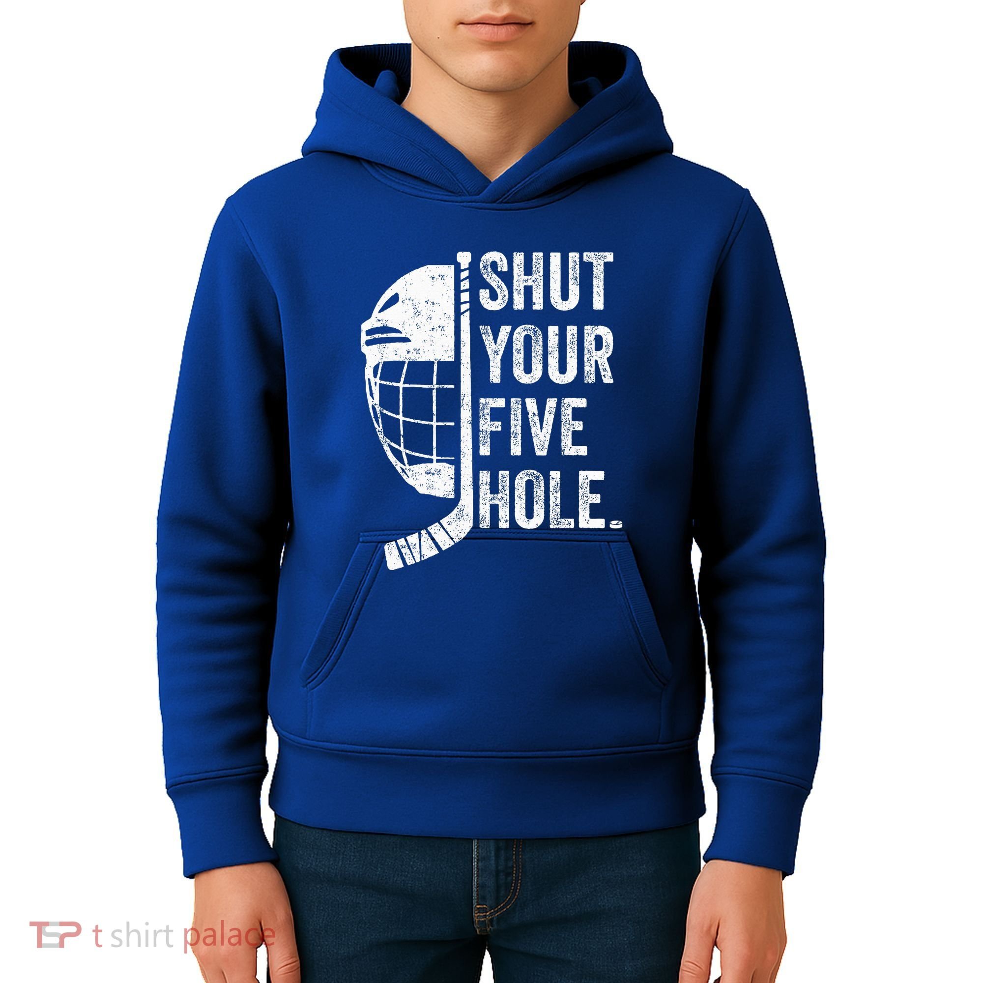 Ice Hockey Goalie Kids Hoodie