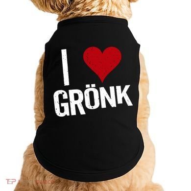 I Heart Gronk Doggie Tank