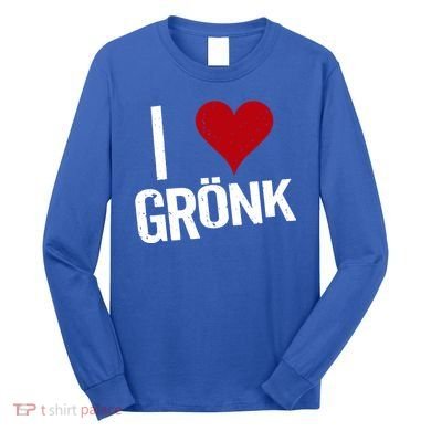 I Heart Gronk Long Sleeve Shirt