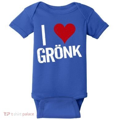 I Heart Gronk Baby Bodysuit