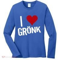 I Heart Gronk Women's Long Sleeve Shirt thumb 0
