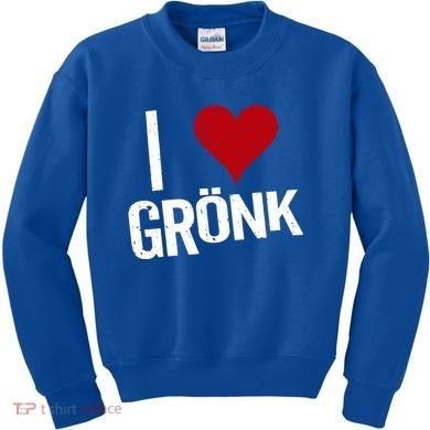 I Heart Gronk Kids Sweatshirt