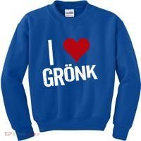 I Heart Gronk Kids Sweatshirt thumb 0