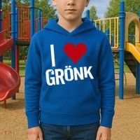 I Heart Gronk Kids Hoodie thumb 2