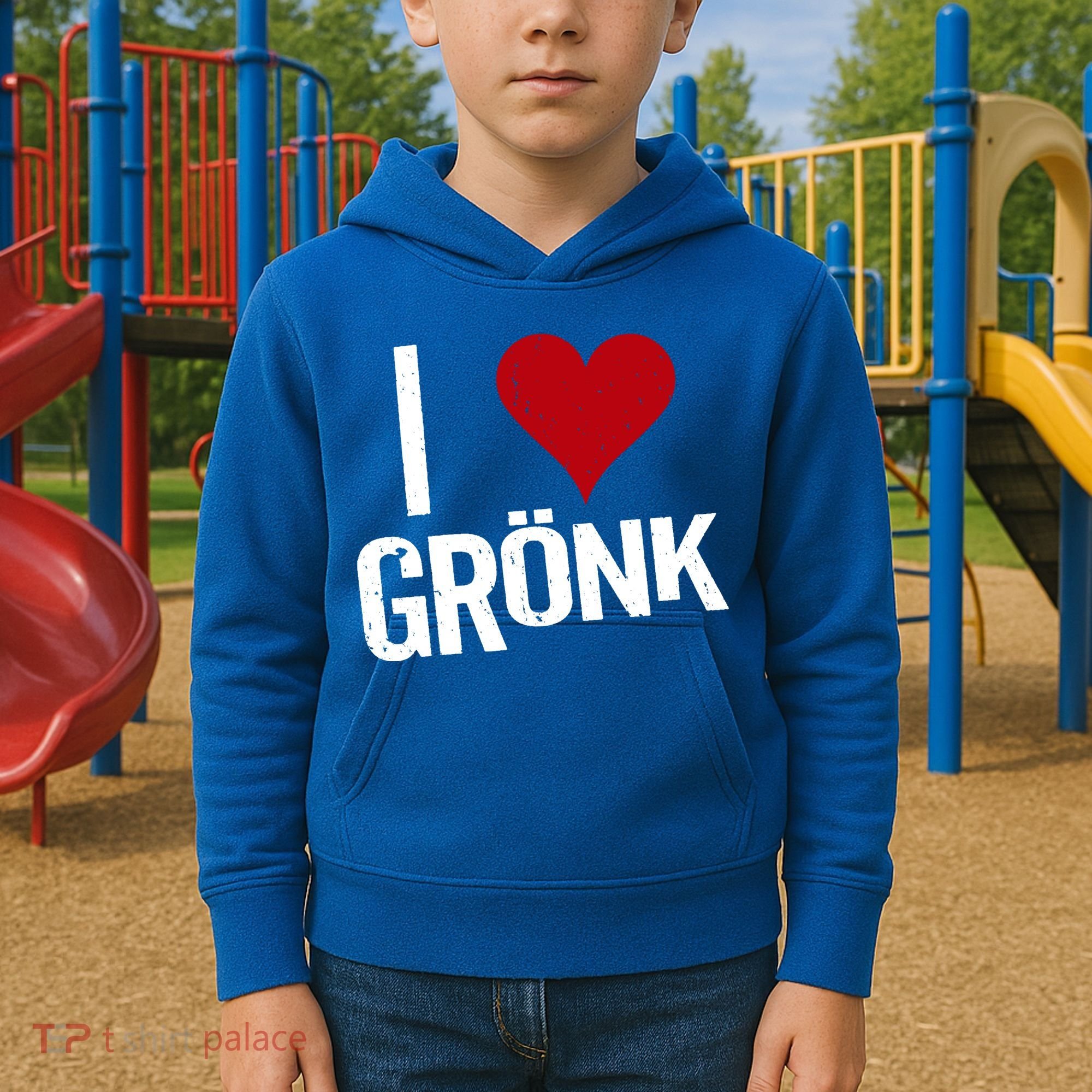 I Heart Gronk Kids Hoodie