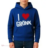 I Heart Gronk Kids Hoodie thumb 4