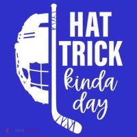Ice Hockey Hat Trick Kinda Day Christmas Ice Hockey Player Gift Baby Bodysuit thumb 2