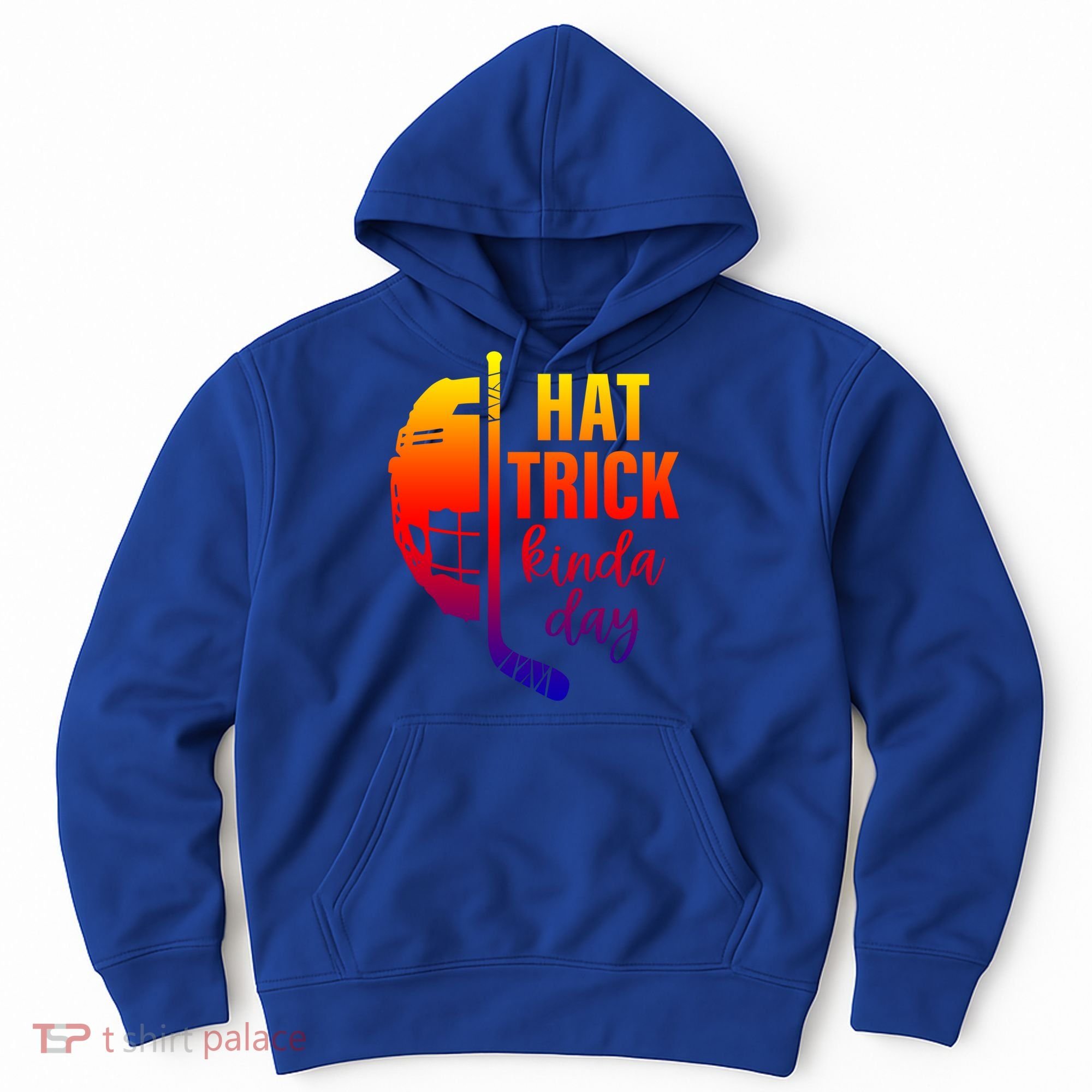 Ice Hockey Hat Trick Kinda Day Christmas Ice Hockey Player Gift Hoodie