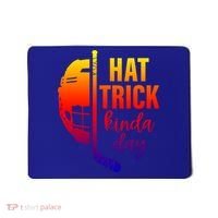 Ice Hockey Hat Trick Kinda Day Christmas Ice Hockey Player Gift Mousepad thumb 0