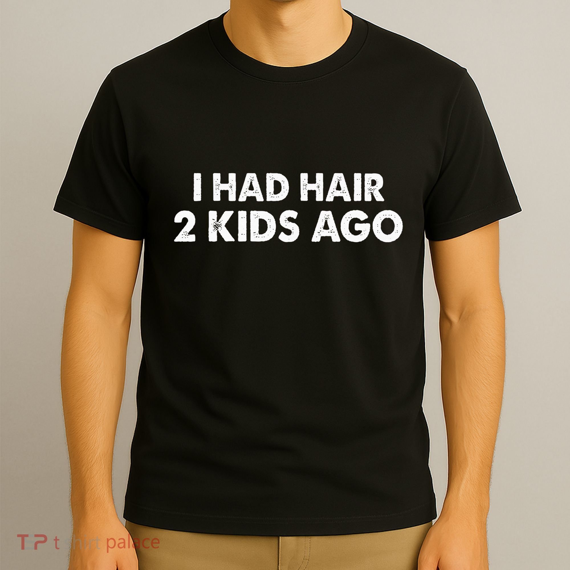 I Had Hair Ago Funny Bald Guy Bald Head Husband Funny T-Shirt