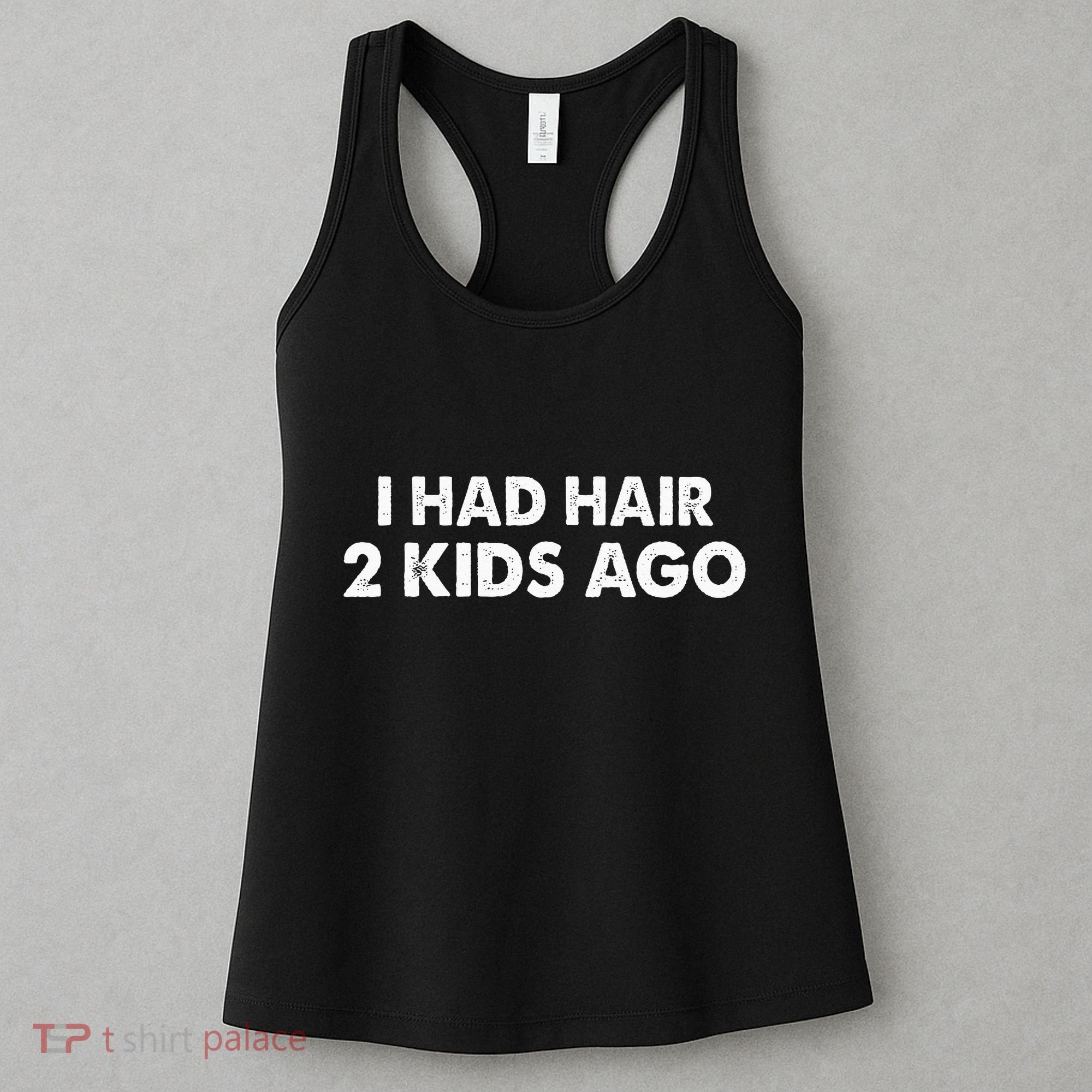 I Had Hair Ago Funny Bald Guy Bald Head Husband Funny Women's Tank Top